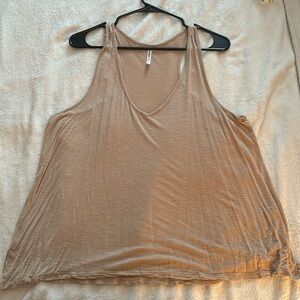 Tresics - Tan Racerback Tank